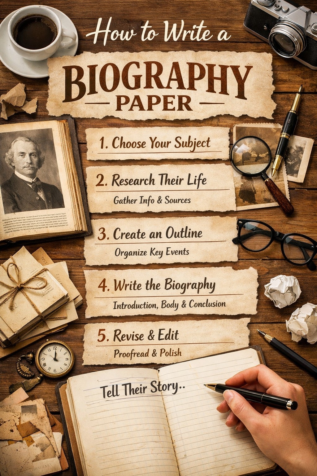how to write a biography paper Done Fast, Cheap & Without Plagiarism