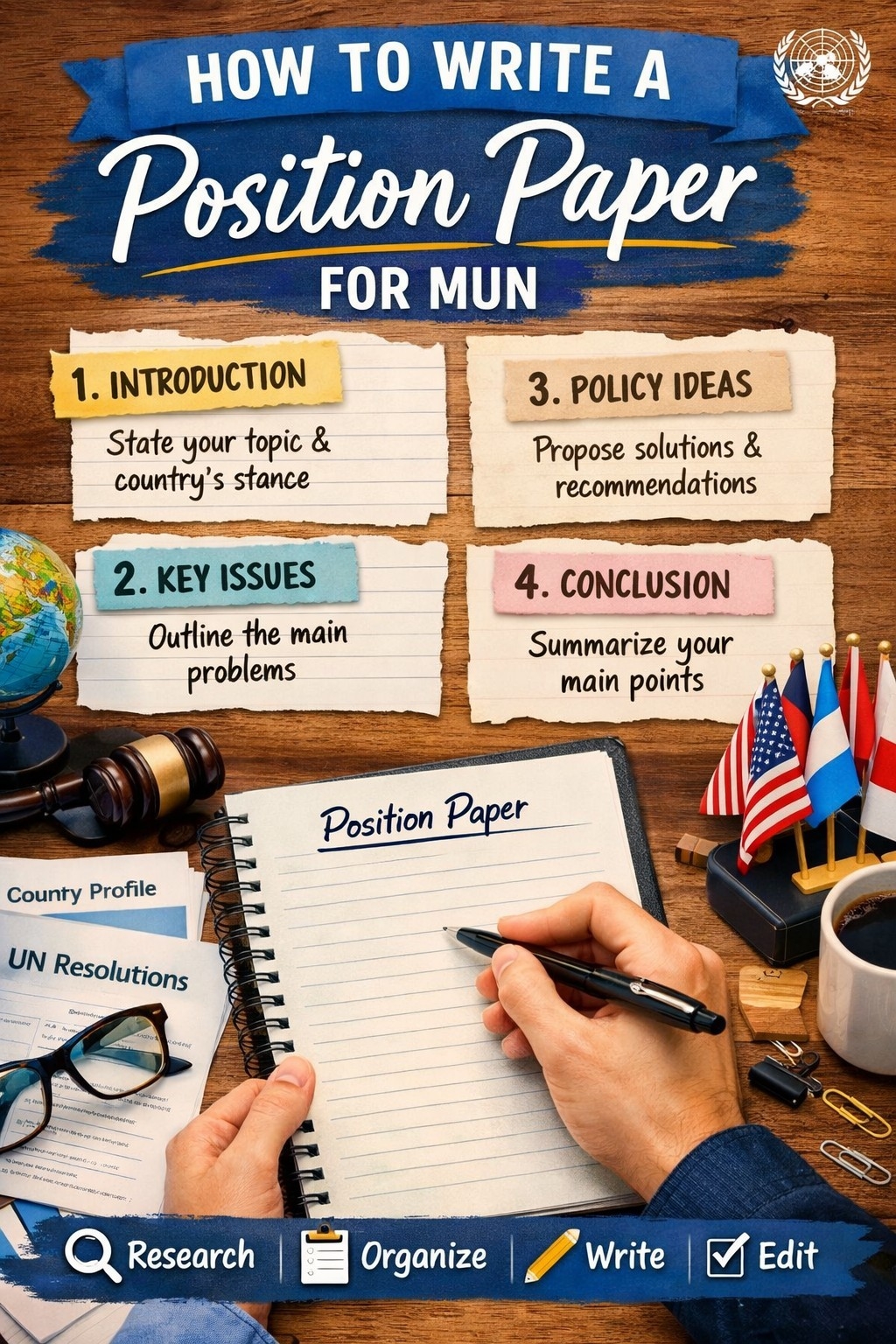 how to write a position paper for mun Cheap, Fast & Trusted by Students