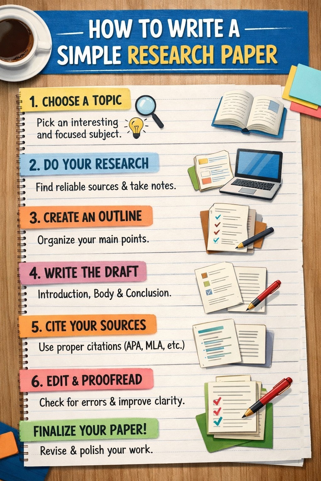 how to write a simple research paper Done Fast, Cheap & Without Plagiarism