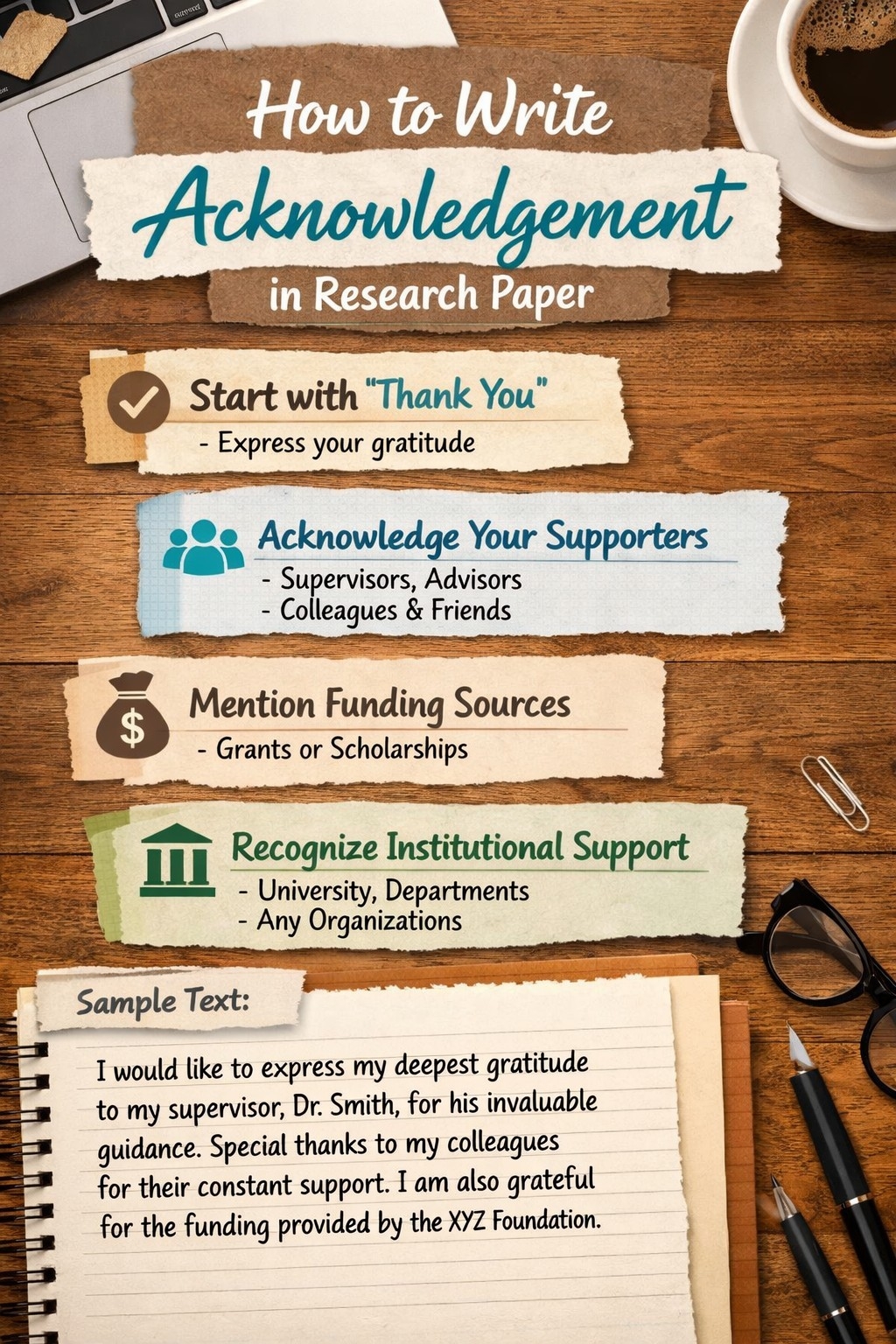 how to write acknowledgement in research paper Cheap & Fast with 100% ...