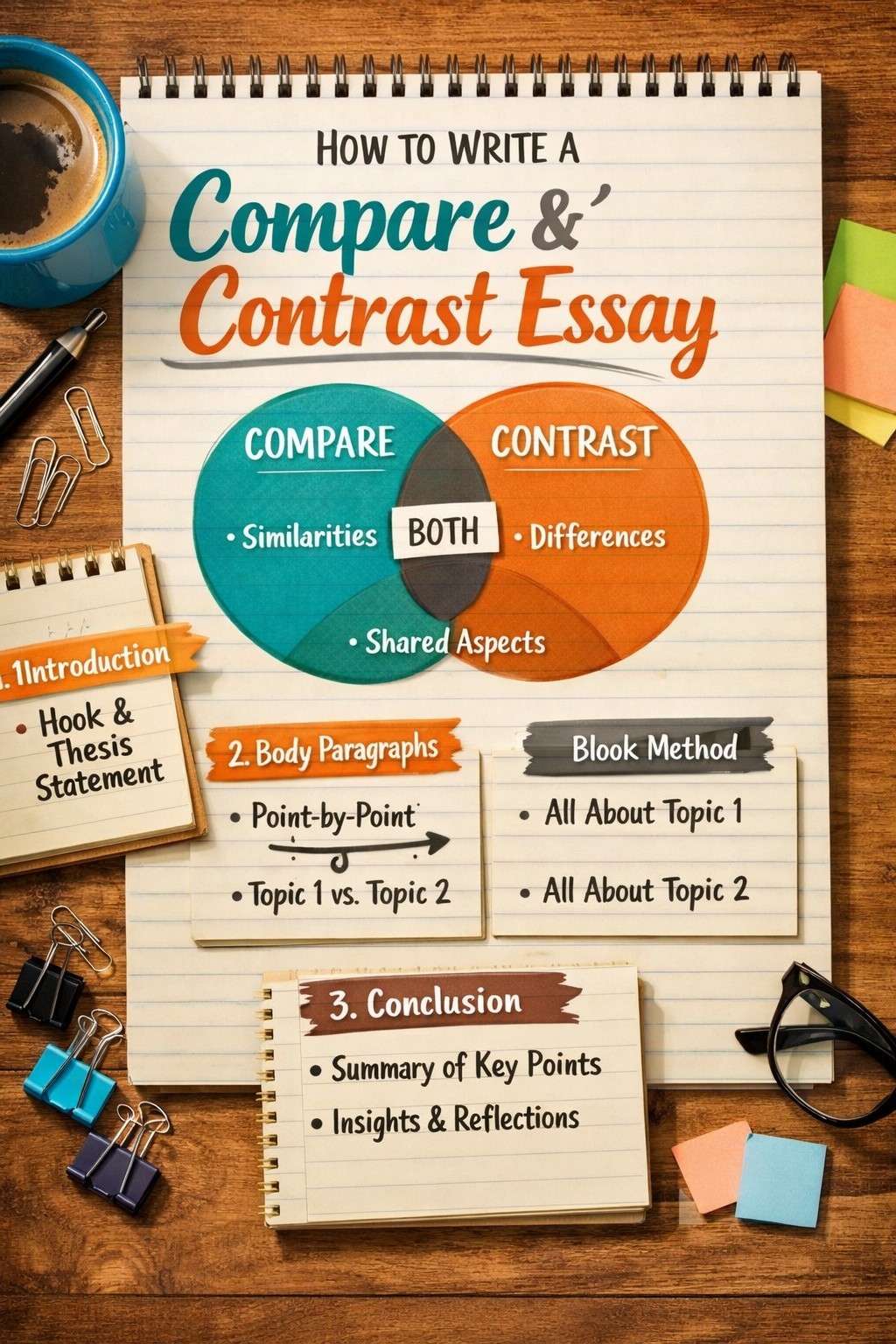 how write a compare and contrast essay 24h Delivery from $10 | No AI