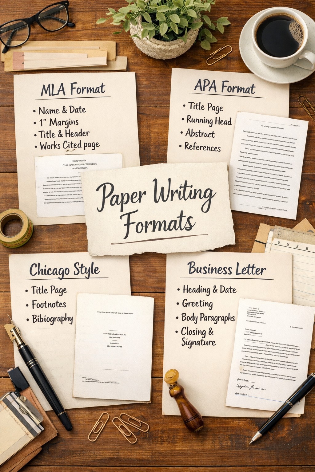 paper writing formats From $10 | No AI, Only Human Writers