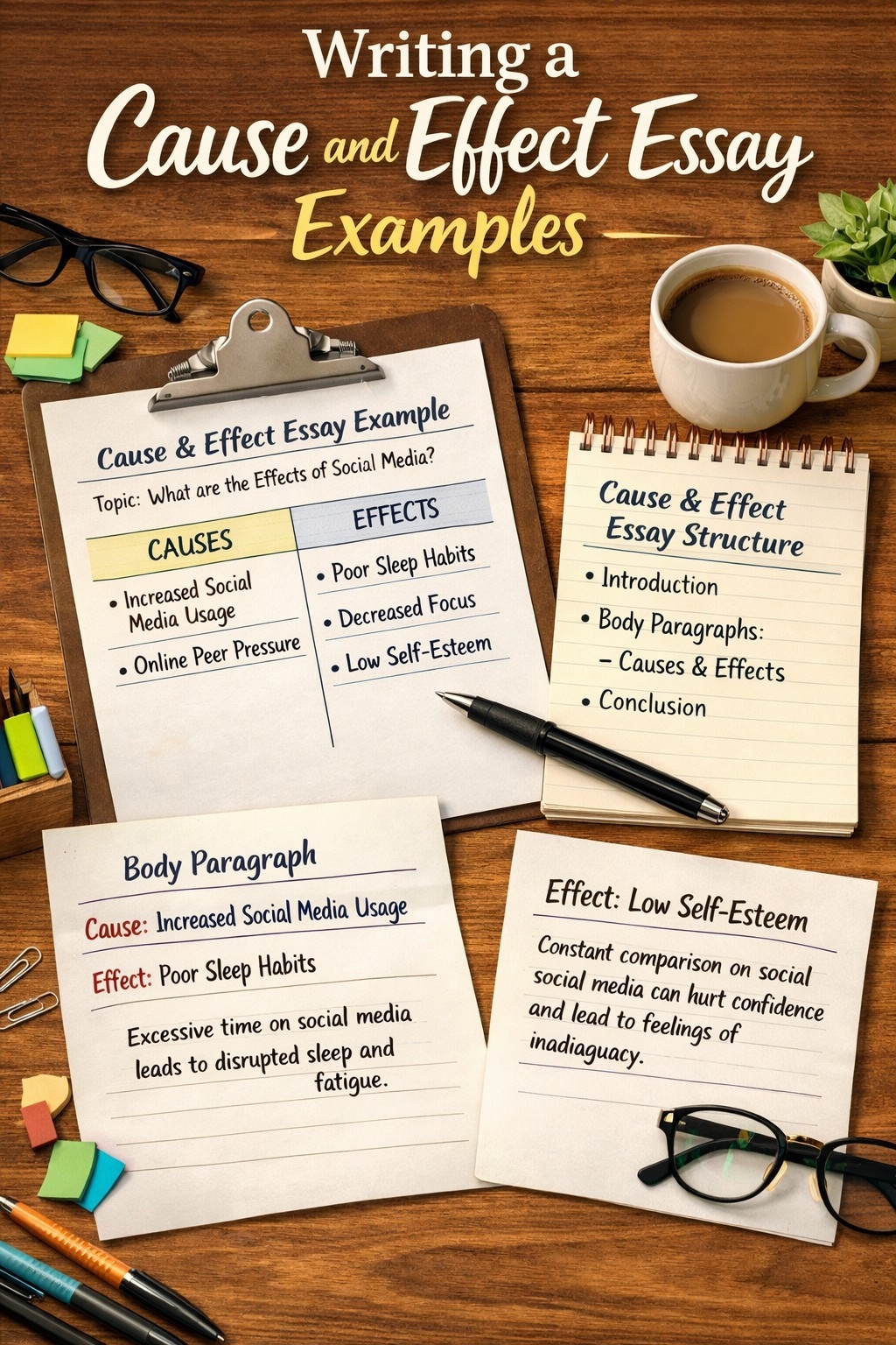 writing a cause and effect essay examples Affordable from $10 | Fast ...