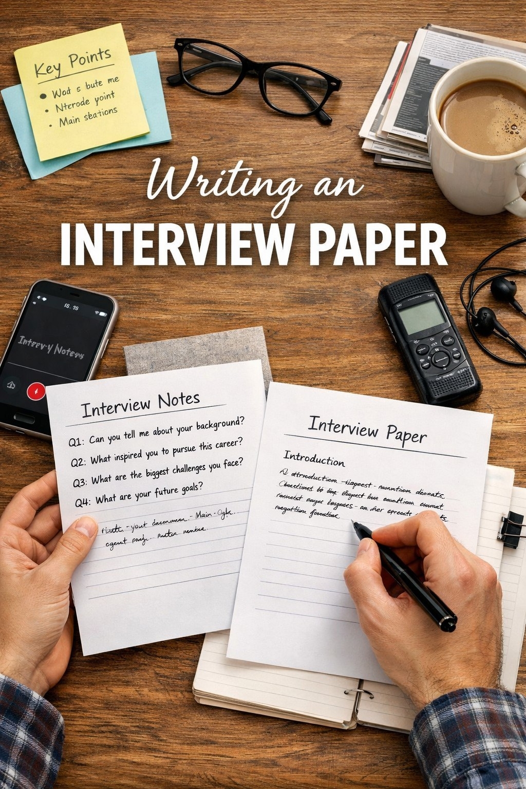 writing an interview paper Affordable, Fast & Plagiarism-Free